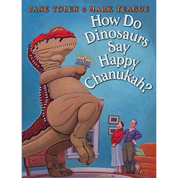 How Do Dinosaurs Say Happy Chanukah? -- Jane Yolen - Picture 2 of 3